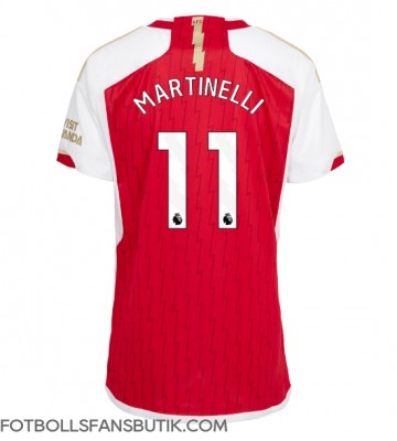 Arsenal Gabriel Martinelli #11 Replika Hemmatröja Damer 2023-24 Kortärmad